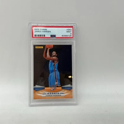 2009 Panini James Harden Rookie Card #353 PSA 9 Mint - Image 1 of 2