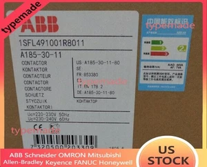1pc New ABB A185-30-11 Contactor 24V、110V 50Hz / 110-120V 60Hz、220-230V - Picture 1 of 7