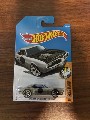 2015 Hot Wheels 定制 '67 Pontiac Firebird Muscle Mania 1/10 压铸 1: 64 全新带盒 — 第 1/2 张图片