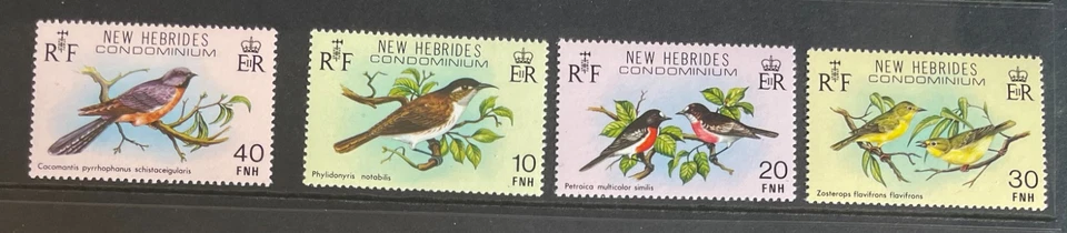 NEW HEBRIDES 1980 Birds set MNH - Image 1 of 1