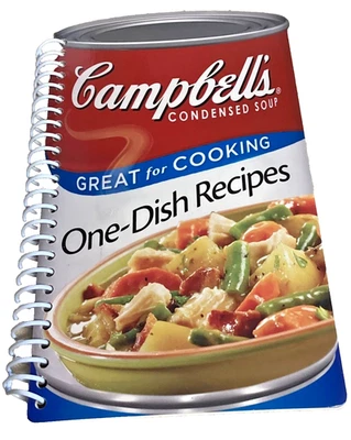 2013 CAMPBELL'S одно блюдо рецепты спираль переплет книга быстрого семейного питания 48 страниц - Изображение 1 из 4