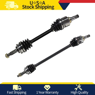 CV Axle Joint Shaft Assembly Front Pair For Toyota 87-99 Tercel 92-98 Paseo New - Image 1 of 4