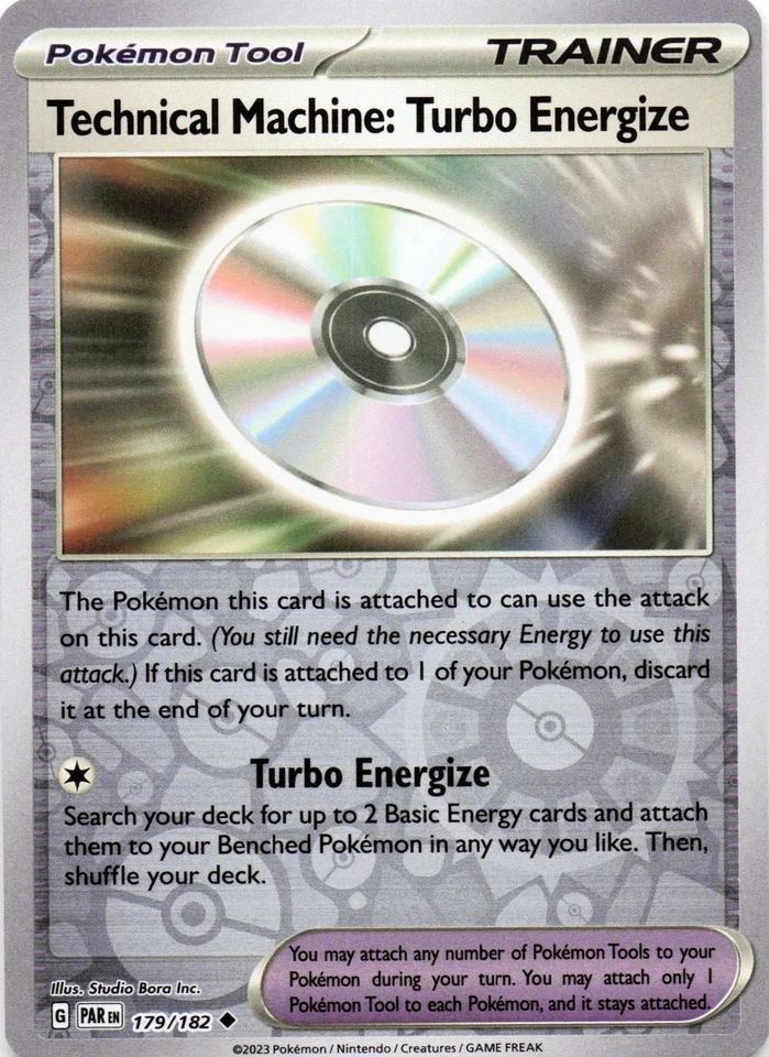 Technical Machine: Turbo Energize 179/182 - REVERSE HOLO - SV04: Paradox Rift - - Image 1 of 2