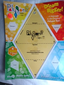 PLANTILLA HERRAMIENTA DE CORTE GYLEEN FITZGERALD'S POLYGON 2 - NUEVO - Imagen 1 de 9