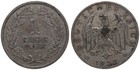 Deutschland - Deutsches Reich 1 Mark 1924-1927 Silber .500, 5g - Versch. Jahre