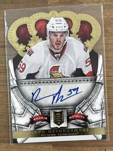 Dave Dziurzynski - 2013-14 Panini Crown Royale #228 Rookie Royalty Signatures - Picture 1 of 2
