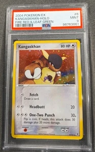 POKEMON CARD KANGASKHAN HOLO SWIRL 6 EX FIRE RED LEAF GREEN #6 GRADED PSA 9 MINT - Picture 1 of 4