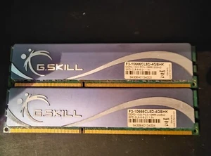 G Skill F3-10666CL8D-4GBHK PC3-10666 ddr3 1333 2x2gb Desktop Memory - Picture 1 of 1