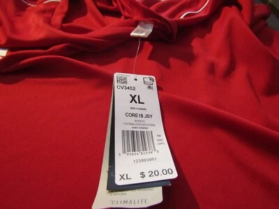 Adidas Core 18 JSY CV3452 футбол джерси мужская футболка обучение CORE18 M - Изображение 1 из 4