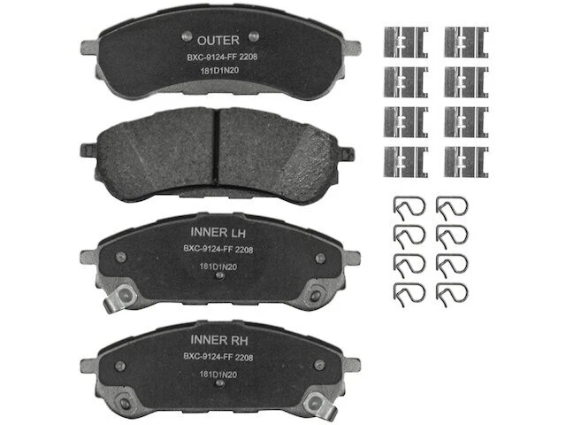 Rear Brake Pad Set For 2019-2022 Ford Ranger 2020 2021 GM563ZC - Image 1 of 1