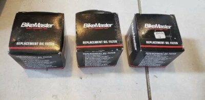 Juego de 3 filtros de aceite Bikemaster para Honda Kawasaki Triumph Yamaha JO-H103 171611 Foto 1 de 4