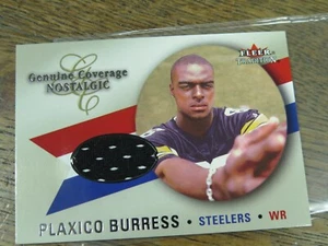 Maglia nostalgica 2000 Fleer Tradition PLAXICO BURGESS #3 GC copertura originale - Foto 1 di 2