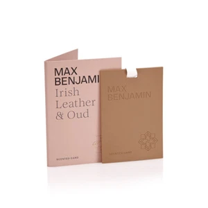 Tarjetas perfumadas Max Benjamin, tarjeta de fragancia, tarjeta de perfume, cuero irlandés y fuerte - Imagen 1 de 1