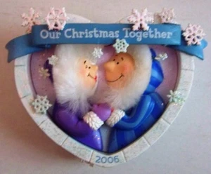 CHRISTMAS ORNAMENT - 2006 OUR CHRISTMAS TOGETHER MOTION ESKIMO ORNAMENT - Picture 1 of 3