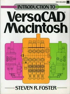 ITHistory (1992) BOOK: "Intro To VersaCAD Macintosh" (Foster Prentice-Hall IB4 - Picture 1 of 2