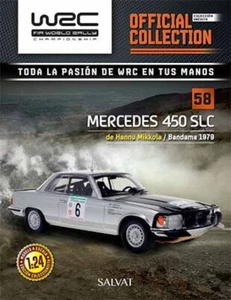 1:24 Mercedes 450 SLC de Hannu Mikkola - Bandama, 1979 WRC FIA World Rally Nº 58 - Imagen 1 de 1