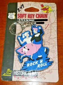 Falda caniche llavero rock n' roll años 50 NUEVO EN PAQUETE ENVÍO GRATUITO EE. UU. - Imagen 1 de 2