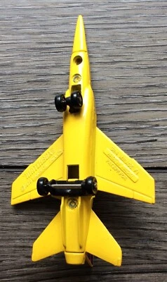 Matchbox 1973 Sky Busters SB-4 Mirage F1 Yellow RARE Diecast Red Blue VAQ-132  - Image 1 of 4