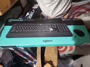 Logitech Advanced Combo Wireless Keyboard and Mous 920-008701 - Picture 1 of 7
