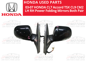 JDM 03-07 HONDA CL7 Accord TSX CL9 CM2 LH RH Power Folding Mirrors Both Pair