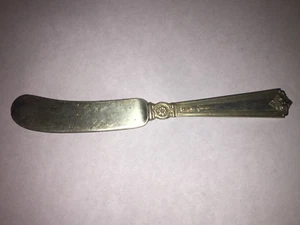 1880-1905 William Durgin Victorian Sterling Silver Butter Spreader Knife 5 1/4" - Picture 1 of 5