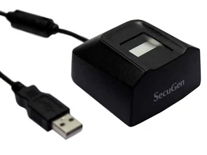 Lettore di impronte digitali SecuGen HU20 Hamster Pro 20 USB nero risoluzione 500 DPI NUOVO - Foto 1 di 1