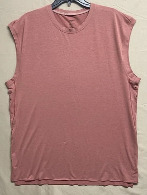 Camiseta sin mangas Nike "Yoga" Dri-Fit informal entrenamiento calce relajado cuello redondo Foto 1 de 4