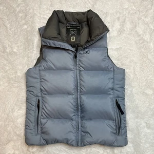 Chaleco acolchado Burton AK Down pequeño azul claro bolsillos esquí al aire libre talla XS - Imagen 1 de 7