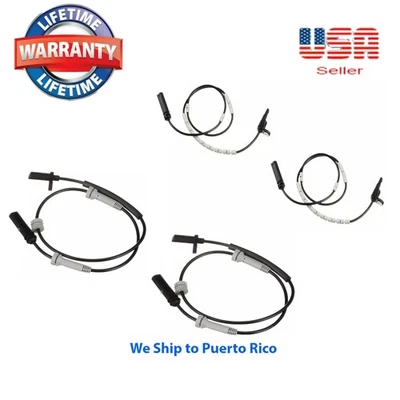 4 Sensor de velocidad ABS delantero y trasero para BMW 328d xDrive 335i xDrive 428i xDrive Foto 1 de 4