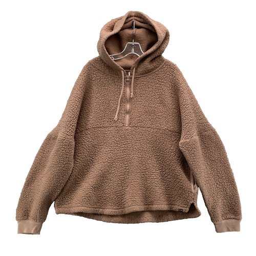 UNDERCOVER Felpa con cappuccio Victorias Secret rosa pile donna marrone medio teddy tempo libero