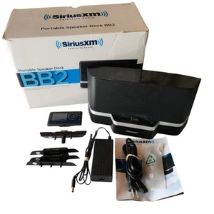 Sirius XM SXPL1 Onyx Plus Satellite Radio with BB2 Portable Speaker Dock - Bild 1 von 5