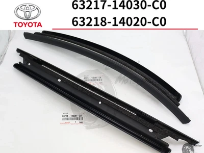 Pares de molduras de techo desmontables para techo izquierdo derecho Toyota Supra JZA80 Targa genuino OEM Foto 1 de 4