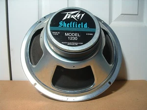 USA Peavey Sheffield 1230 12" guitar speaker 80 watts 8 Ohms - Picture 1 of 3