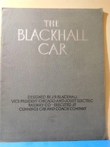 Blackhall Car Light Weight Noiseless Street Car of Advanced Design 1927 SC - Picture 1 of 2