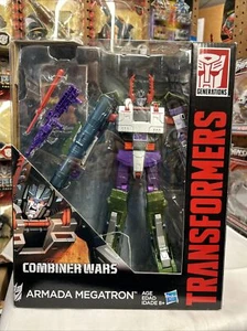 Transformers Leader Armada Megatron MIB DISPLAYED COMPLETE USA combiner Wars Cw - Picture 1 of 6