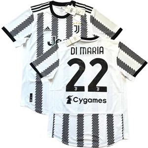 2022/23 Juventus Authentic Home Jersey #22 Di Maria Large Player Issue Cygames - Picture 1 of 24