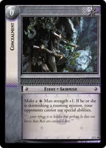 Lotr TCG Concealment (12C44) schwarzer Fahrer - Bild 1 von 1