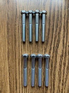 Flipperautomat Beinschrauben / Chrom / 8er Set - Bild 1 von 1