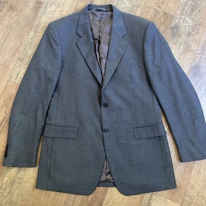 Zanieri Vitale Barberis Canonico Super 100’s Gray Suit 46” Chest 34” Waist - Picture 1 of 24