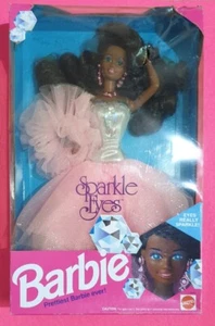 Barbie Sparkle Eyes Afro American Mattel Vintage 90's - Foto 1 di 3
