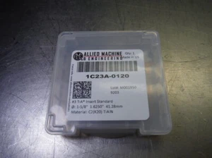 AMEC #3 1-5/8" Carbide Spade Drill Insert QTY1 1C23A-0120 (LOC26) - Picture 1 of 4