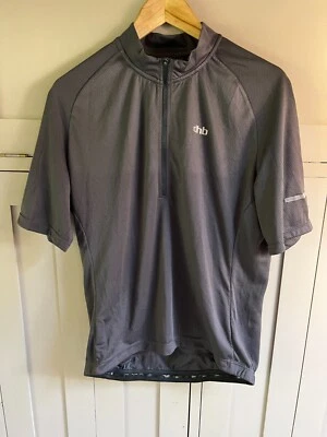 DHB Cycle Jersey Active Half Zip | Men's | Grey | Large | - Image 1 of 4