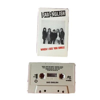 Bad English When I See You Smile (Cassette Single) - Image 1 of 4