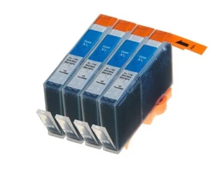 4 cartucce inchiostro ciano per HP 364XL Photosmart 5510 5515 5520 5524 6510, NON OEM - Foto 1 di 2