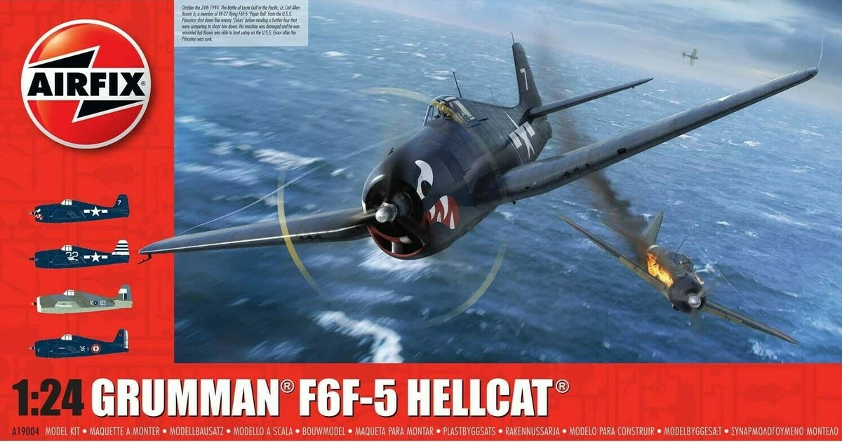 航空機・ヘリコプター AIRFIX 1/24 GRUMMAN F6F-5 HELLCAT s-l1200.webp