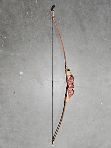 Vintage Longbow with Arrows