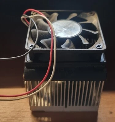 🖥️ Dissipatore CPU con Ventola - Socket 462 A - Alluminio & Rame - Usato ✅ - Immagine 1 di 2