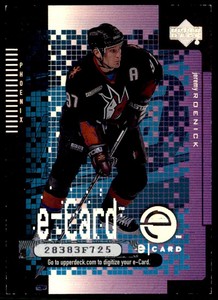 2000-01 Upper Deck e-Cards Jeremy Roenick Phoenix Coyotes #EC12