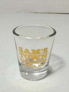Vintage Shot Glass Sam's Town Tunica MS Old Casinos  - Picture 1 of 4