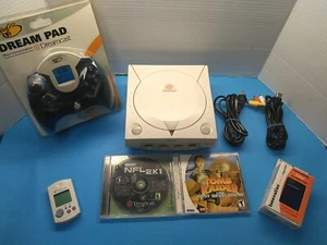 Console di sistema SEGA Dreamcast un controller tutti i collegamenti 2 giochi - Foto 1 di 24